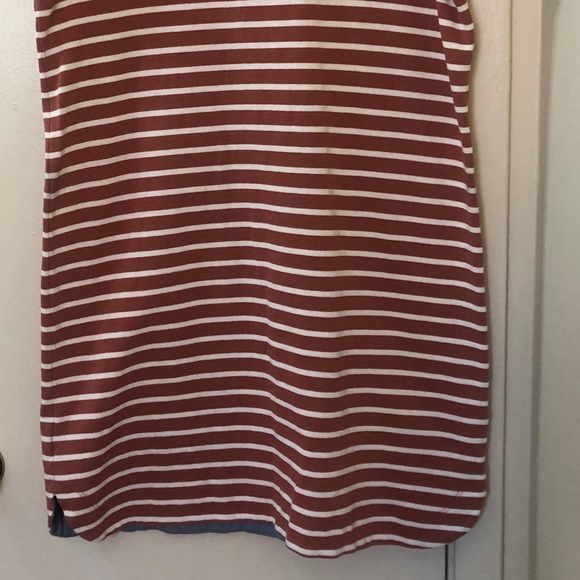 Sold⭐️⭐️ Beautiful Loft t-shirt striped Dress - Picture 7 of 7